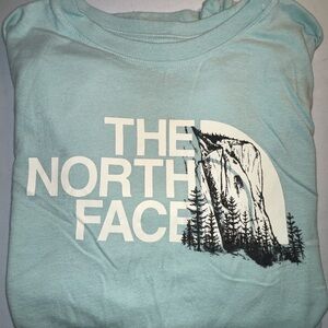 The North Face Sky Blue Graphic Tee